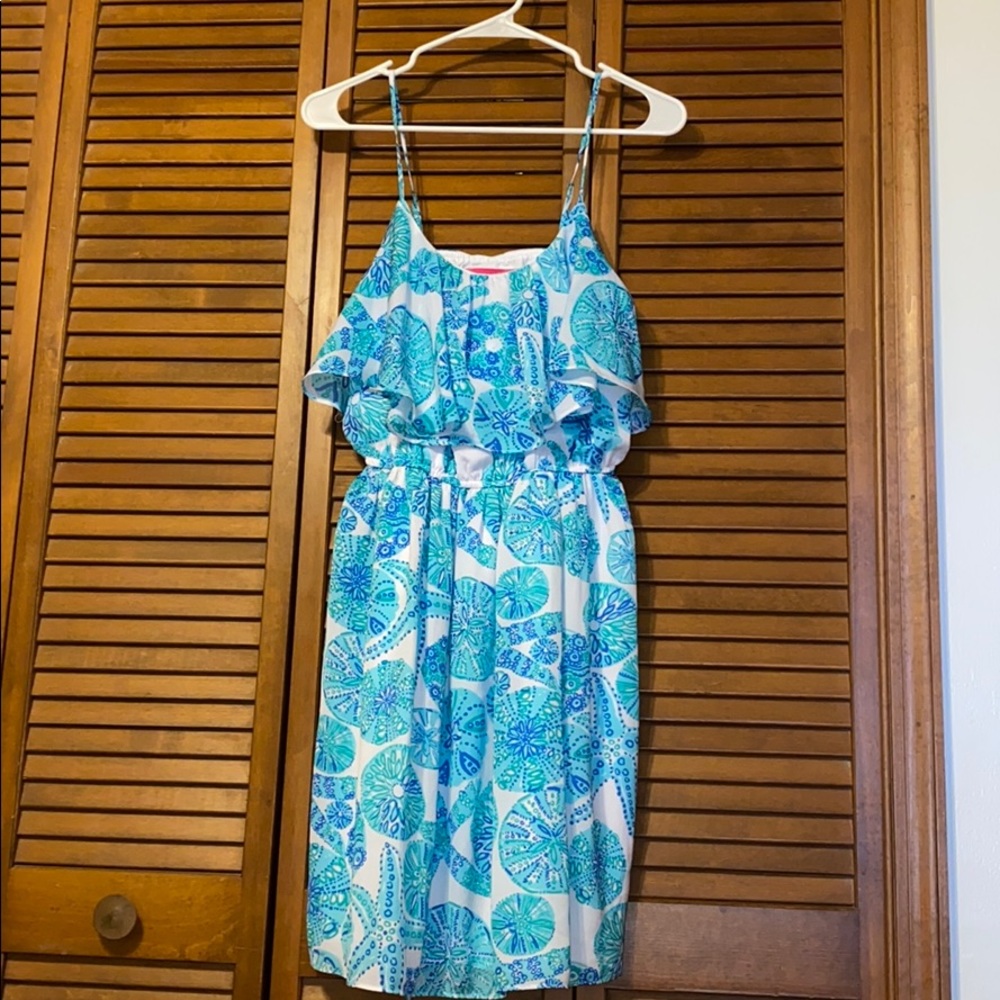 Lilly Pulitzer for Target Blue Sand Dollar Dress